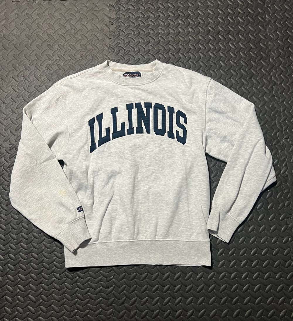Jansport Illinois Crew Neck Sweatshirt - Gray